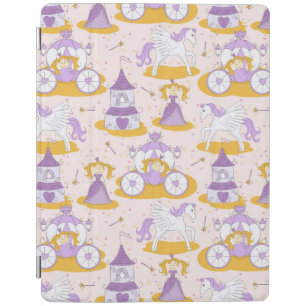 pattern with a princess iPad smart cover