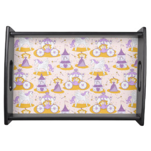 pattern with a princess serving tray