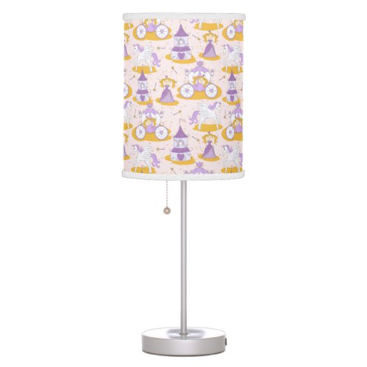 pattern with a princess table lamp (Right)