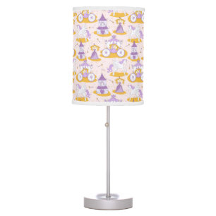 pattern with a princess table lamp