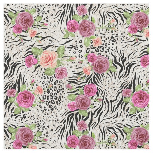 Pattern With Animal Prints Fabric