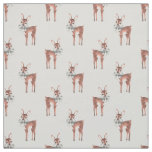 Pattern with Baby Deer 1 Fabric