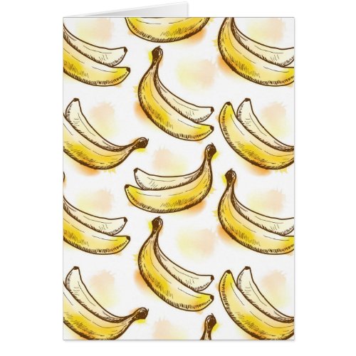 Pattern with banana