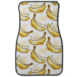 Pattern With Banana Car Floor Mat at Zazzle