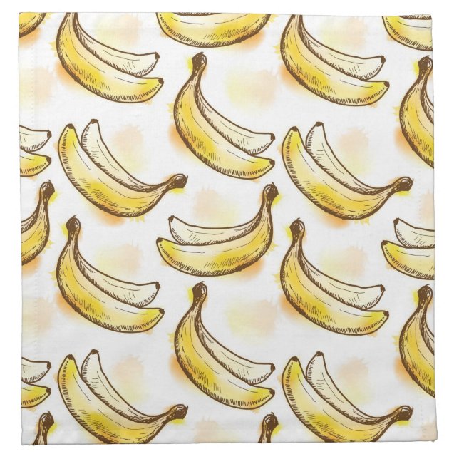 Pattern with banana napkin (Front)