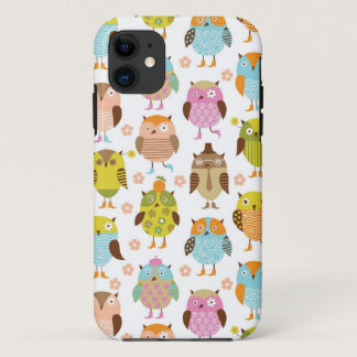 pattern with birds iPhone 11 case