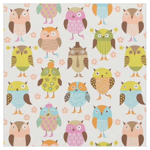 pattern with birds fabric