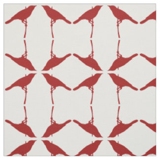 Pattern With Birds Fabric