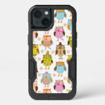 pattern with birds iPhone 13 case