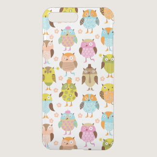 pattern with birds iPhone 8 plus/7 plus case