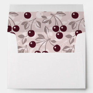 Pattern with Cherries 2 Envelope