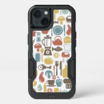 Pattern with cooking icons iPhone 13 case