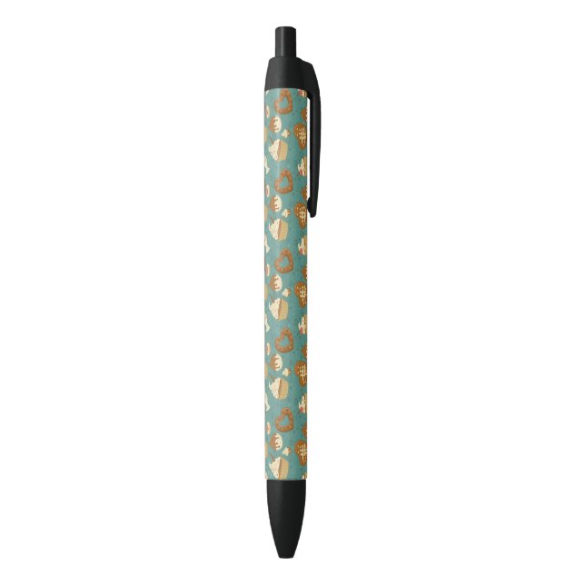 Pattern with cupcakes and candies pen (Bottom (Vertical))