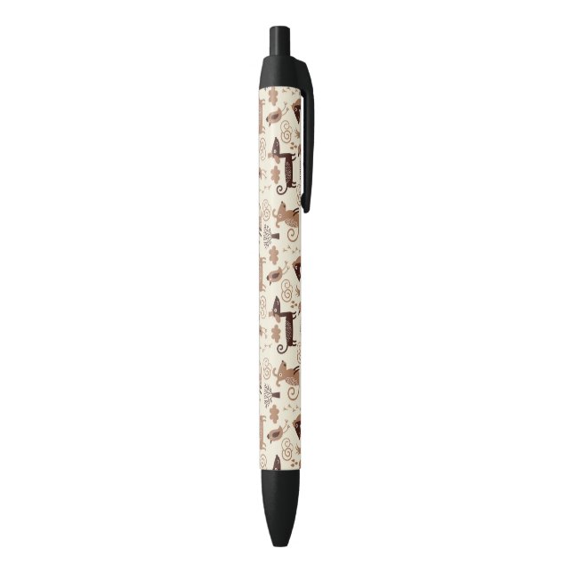 pattern with cute dogs pen (Bottom (Vertical))