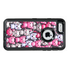 pattern with cute kawaii doodle cats 2