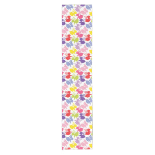 pattern with Easter rabbits Short Table Runner