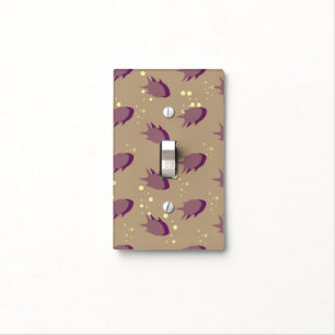 pattern with fish 2 light switch cover