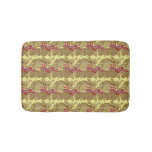 Pattern With Fish And Wave Bath Mat