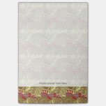 Pattern With Fish And Wave Post-it Notes