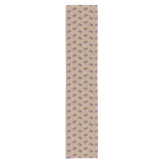 pattern with fish short table runner (Front)