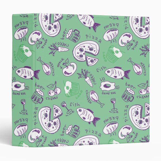 Pattern with Food Binder (Front/Spine)