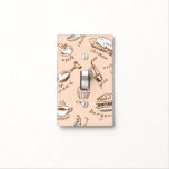 Pattern With Food Light Switch Cover