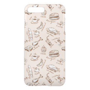 Pattern With Food iPhone 8 Plus/7 Plus Case