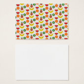 pattern with fruits (Front & Back)