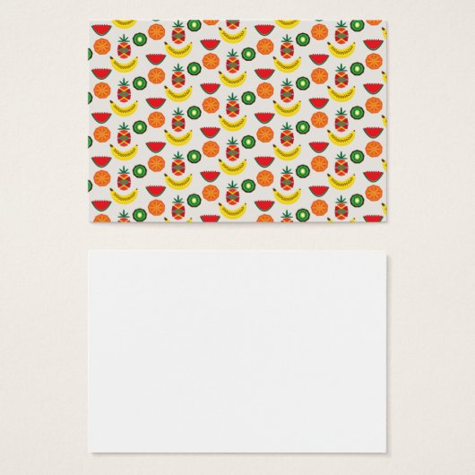 pattern with fruits (Front & Back)