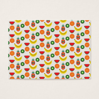 pattern with fruits