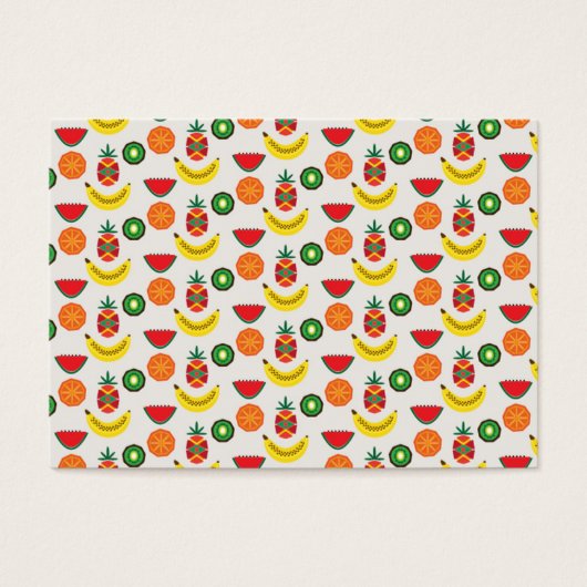 pattern with fruits (Front)