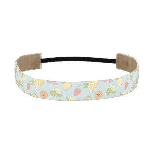 Pattern With Fruits And Berries Athletic Headband