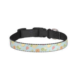 Pattern With Fruits And Berries Pet Collar