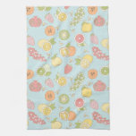 Pattern With Fruits And Berries Towel