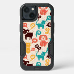 Pattern With Funny Cats And Dogs iPhone 13 Case