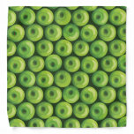 Pattern with Green Apples Bandana