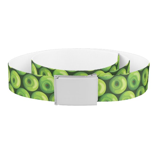 Pattern with Green Apples Belt (Coil)