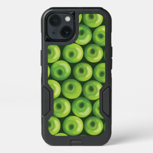 Pattern with Green Apples iPhone 13 Case