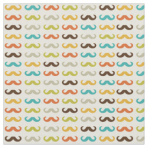 Pattern with mustache fabric