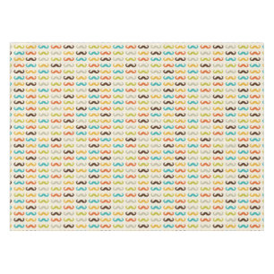 Pattern with mustache tablecloth