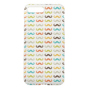 Pattern with mustache iPhone 8 plus/7 plus case