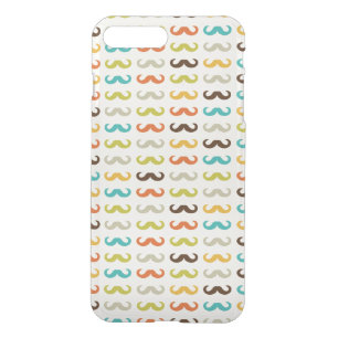Pattern with mustache iPhone 8 plus/7 plus case