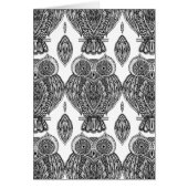 Pattern With Owls Doodle (Front)