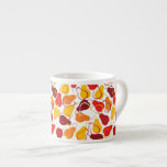 Pattern with pears espresso cup