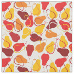 Pattern with pears fabric
