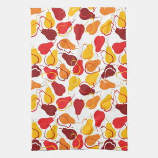 Pattern with pears towel