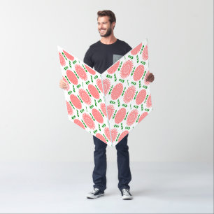 pattern with pink flowers card