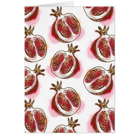Pattern with pomegranate (Front)