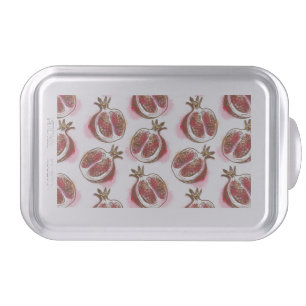 Pattern with pomegranate cake pan