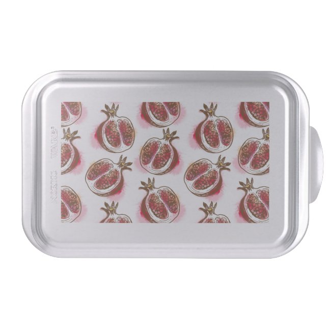 Pattern with pomegranate cake pan (Front)